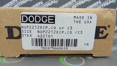 Dodge NUP2212ECP.C0/C3 Cylindrical Roller Bearing New NIB