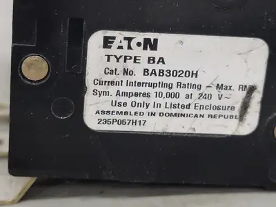 USED EATON BAB3020H