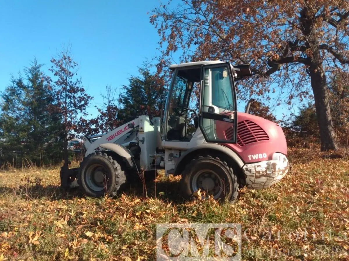 USED KUBOTA TW80 WHEEL LOADER