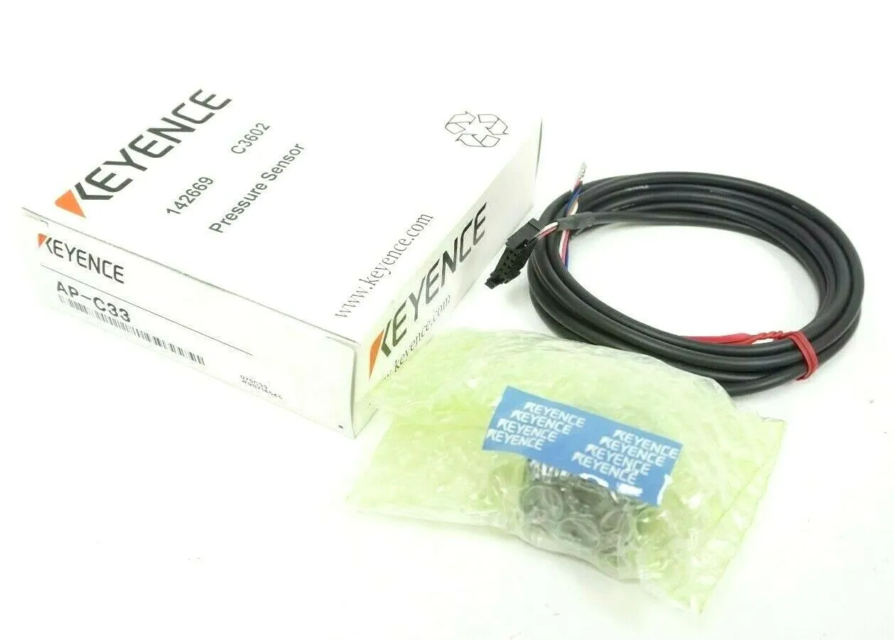 NEW KEYENCE AP-C33 PRESSURE SENSOR APC33