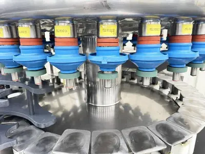 Used FILLER SPECIALTIES INC. AWFS3010L Overflow Pressure Gravity Liquid Fillers Pennsylvania US | Ferguson Packaging Machinery #1494950