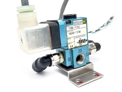 113B-111JJ | MAC Valves  Solenoid Valve w/ Canfield P5167-1661000 MPC Type 6 20" - Used