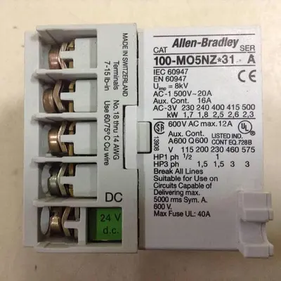 USED ALLEN BRADLEY 100-MO5NZ.31 SER A