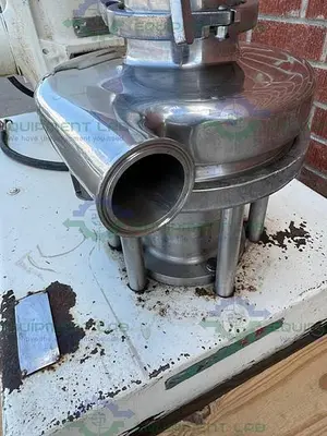 USED TRI-CLOVER TRI-BLENDER F3218MD-B40 STAINLESS STEEL MIXER 480V W/ 10 HP MOTOR