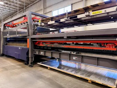 Used 2013 BYSTRONIC BYSPRINT FIBER 3015 Laser Cutters Illinois US | Machine Factory Outlet #1262831