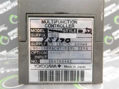 Yokogawa YS170-001 Programmable Controller Style S2 Used