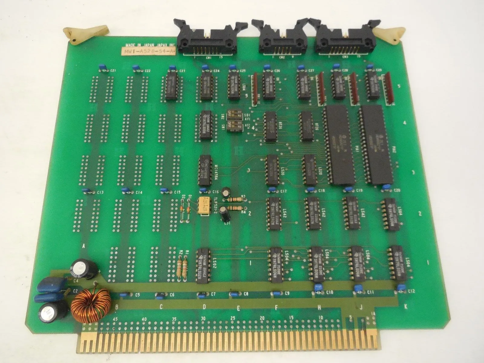 USED JAPAX INC. MWI-A528-54-A PC BOARD MWIA52854A