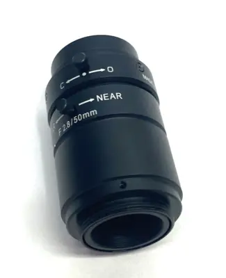 Used Keyence High-Resolution Low-Distortion Lens f 2.8/50 mm Optics Michigan US | Maverick Industrial Sales #1454350