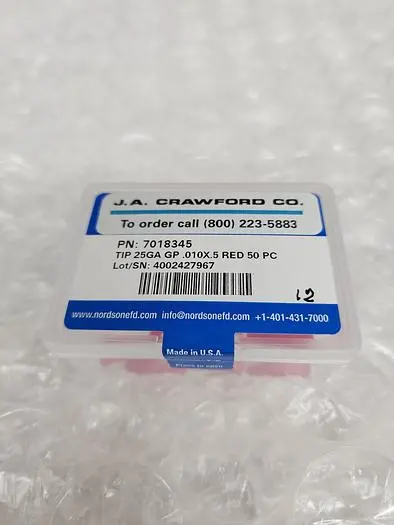 NORDSON DISPENSING TIP 25GA 7018345