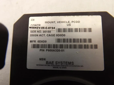 Used BAE _UNKNOWN_ Automotive Parts | OCO Industrial #1575297