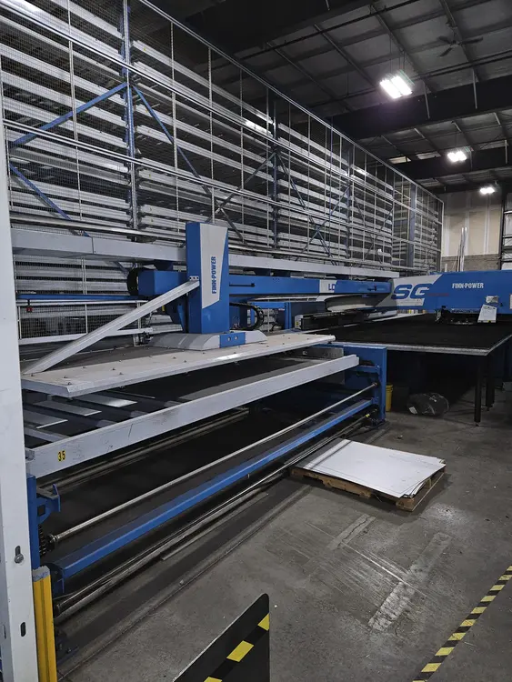 Used 2008 FINN-POWER SHEAR GENIUS SG8 Sheet Metal Shears Illinois US | Machinery Marketing International #1352545