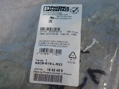 NEW PHOENIX CONTACT SACB8/16LM23