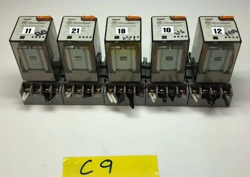 Used Finder 60.12.8.024.0040 Relays & Switches Indiana US | J&J Industrial Supply #1077724