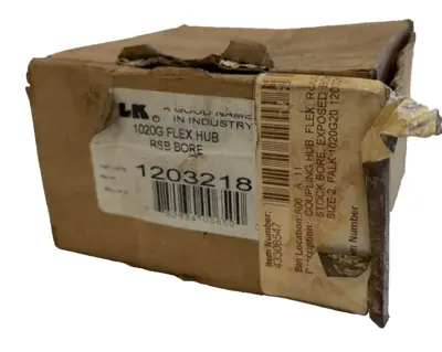 NEW FALK REXNORD 1203218 FLEX HUB RSB BORE 1020G