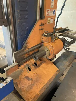 2" X 60' PEDDINGHAUS MODEL #1000/1B OCEAN AVENGER CNC STRUCTURAL BEAM DRILL LINE 2008: YOBRO #23978
