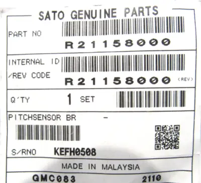 NEW SATO R21158000 SENSOR ASSEMBLY