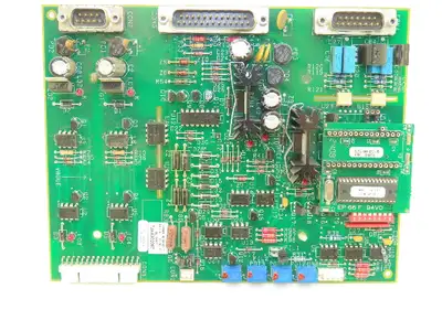 Oldham France SA X1060-6L33343-2 Printed Circuit Board PCB Control Rev K