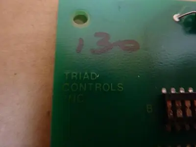 USED TRIAD CONTROLS INC 31-031