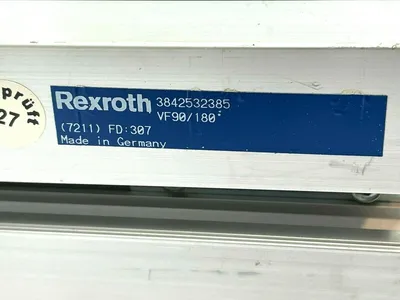 3 842 532 385 | Bosch Rexroth 3842532385 Curve Wheel VF90 180 Degree - Used