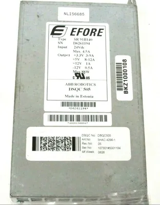 REFURBISHED ABB ROBOTICS SR91B140 DSQC505 3HAC42961 POWER SUPPLY