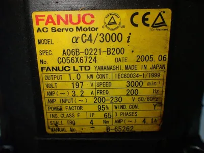USED FANUC A06B0221B200