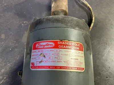 Used DAYTON 3M125A Motors (misc) Ohio US | HGR 24 #1503680