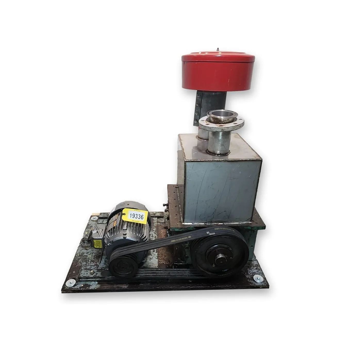 Used 10HP Industrial Plastic Granulator Knife Shredder - 8" dia. X 16W