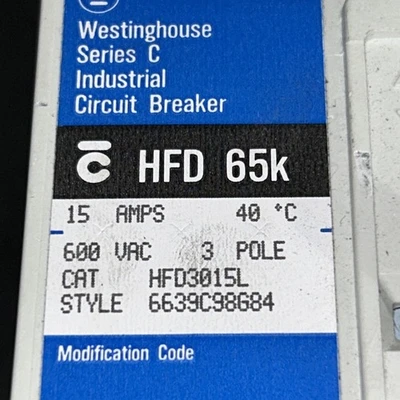USED Cutler-Hammer HFD3015L