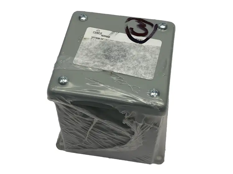 New | in-Stock Hoffman Extra-Deep Pushbutton Enclosure, Gray, Steel, 22.5mm Hole Electrical Boxes Michigan US | Maverick Industrial Sales #1391371