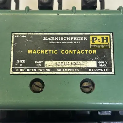 Used P&H 479U11D1 PLC Contactors Ohio US | Surplus Asset Holdings #1265710