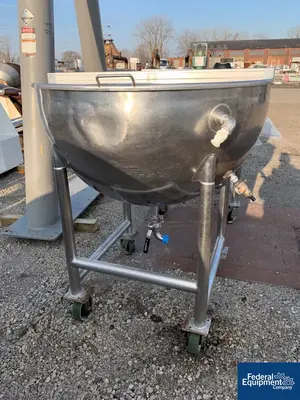 USED Groen 100 Gallon Groen Kettle, 316 S/S, 25#