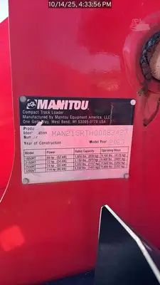 Used 2023 MANITOU 2150RT Compact Track Loaders North Carolina US | National Equipment Dealers #1422711