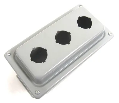 NEW HOFFMAN E-D3PBX 3 HOLE PUSHBUTTON ENCLOSURE ED3PBX