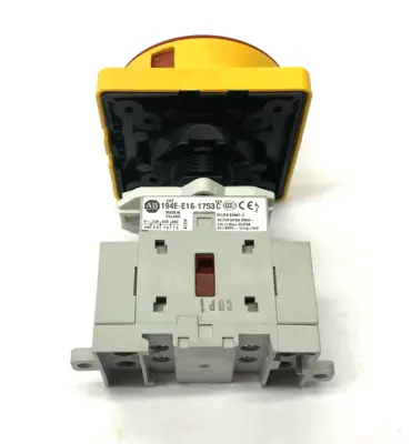 USED ALLEN BRADLEY SER. C DISCONNECT LOAD SWITCH 16A