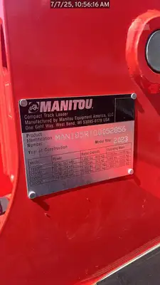 New | in-Stock 2023 MANITOU 1850RT Compact Track Loaders Texas US | National Equipment Dealers #1422691
