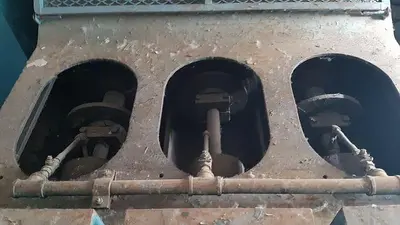 USED GARDNER DENVER PZ-8 (PZH) TRIPLEX MUD PUMP