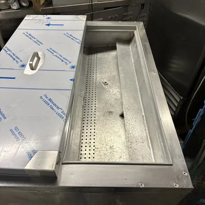 174-0176 Fogel FLP-45-12 45” Self Contained Prep Station Cooler