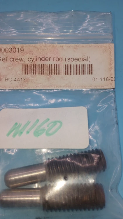 New | in-Stock Vestil Manufacturing Corp 01-118-001 set screws cylinder rod Nuts & Screws Arizona US | ASSET CONVERSION SPECIALISTS, INC. #311547