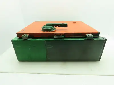 Hoffman A-201606LP Electrical Enclosure W/ Motor Starter Setup for 5HP 480VAC
