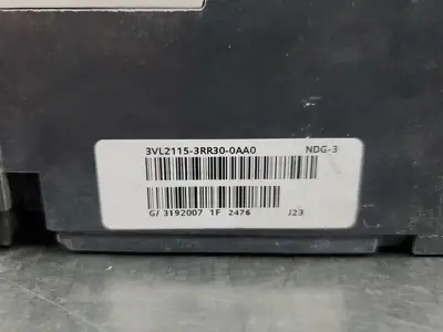 USED Siemens 3VL2106-2GE33-0AA0 HDX3P060F 60A Molded Case Circuit Breaker