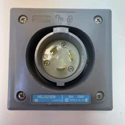 Used Hubbell HBL2625SW Miscellaneous MRO Indiana US | J&J Industrial Supply #1411577