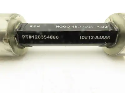 R&K Tool Pin Plug Guage Go 48.51mm Nogo 48.77mm Inspection Tool
