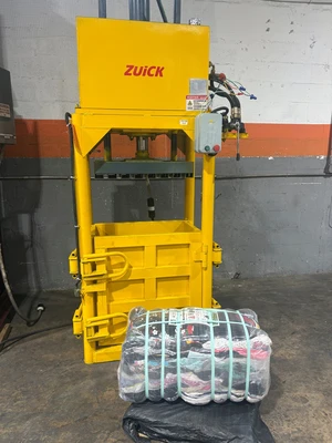 Used 2026 ZUICK 100 LB CLOTHING BALER Misc Recycling Florida US | ESCOBAR TRADING, INC. #550593
