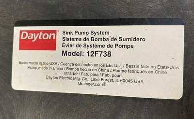 USED Dayton Dayton 12F738