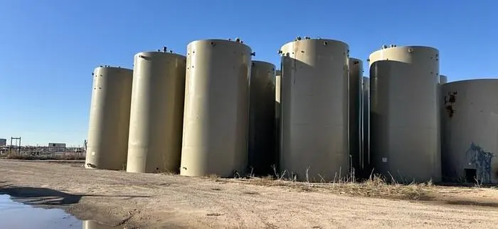Used 2019 PETROSMITH VERTICAL STORAGE TANKS Vertical Single Wall Tanks US | Bx Tank Supply #1094926