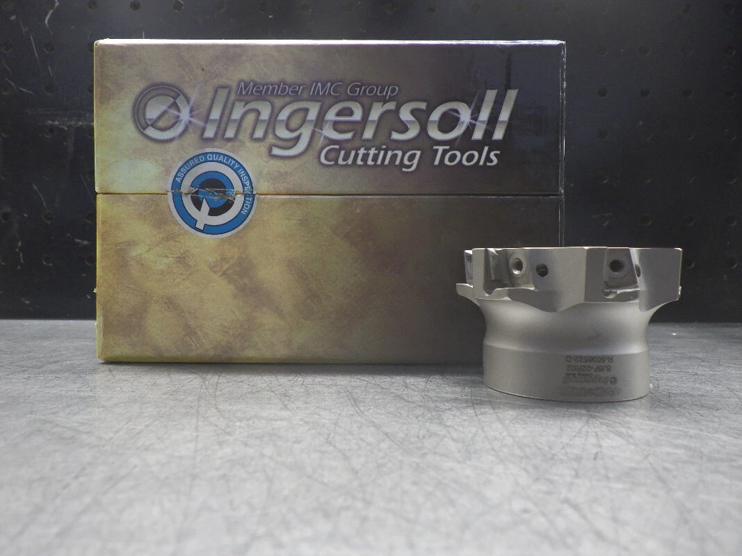 Ingersoll 2-1/2" GoldMax 90Â° Coolant Thru Facemill 1/4" Arbor SJ6F-02R02 (LOC3291)
