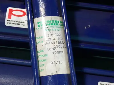 USED PENINSULAR CYLINDERS MG363A