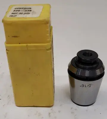 UNBRANDED 5-PIECE COLLET SET: CENTAUR, LYNDEX, SYIC, ERI AMERICA ER32 AND TG-0531 SIZES
