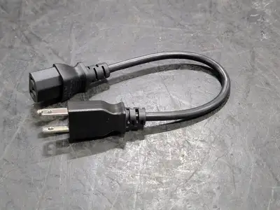 Universal Power Cord 18 AWG 1 ft. (Box of 196)