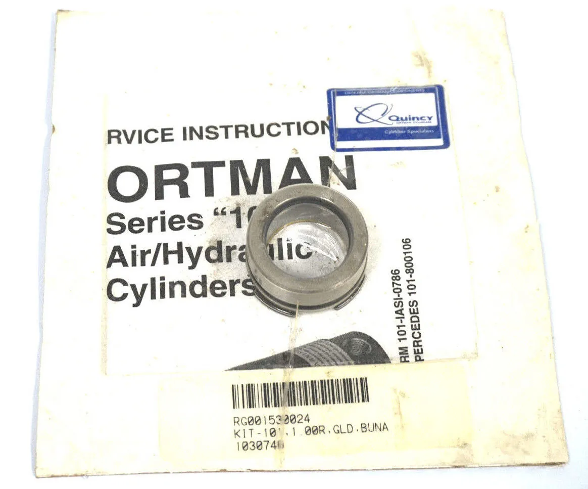 NEW QUINCY RG001530024 HYDRAULIC CYLINDER KIT 101.1.00R,GLD,BUNA